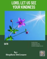 Lord, Let Us See Your Kindness SATB choral sheet music cover